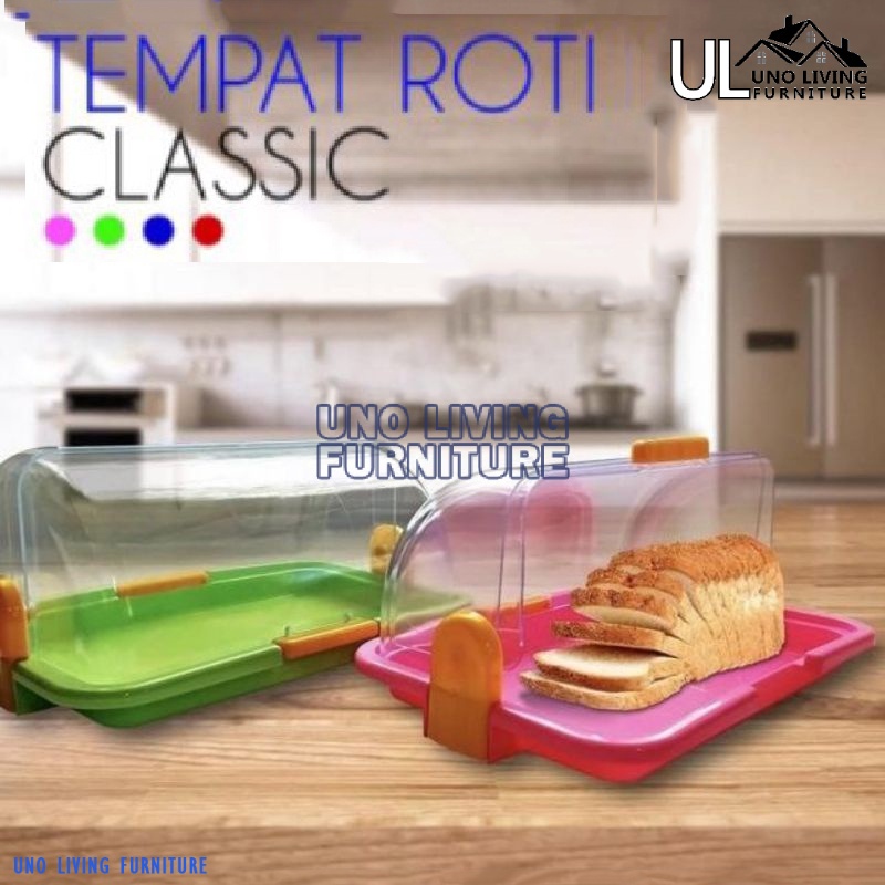 Jual Tempat Roti Kue / Tempat Penyimpanan Makanan / Tempat Bolu Classic ...