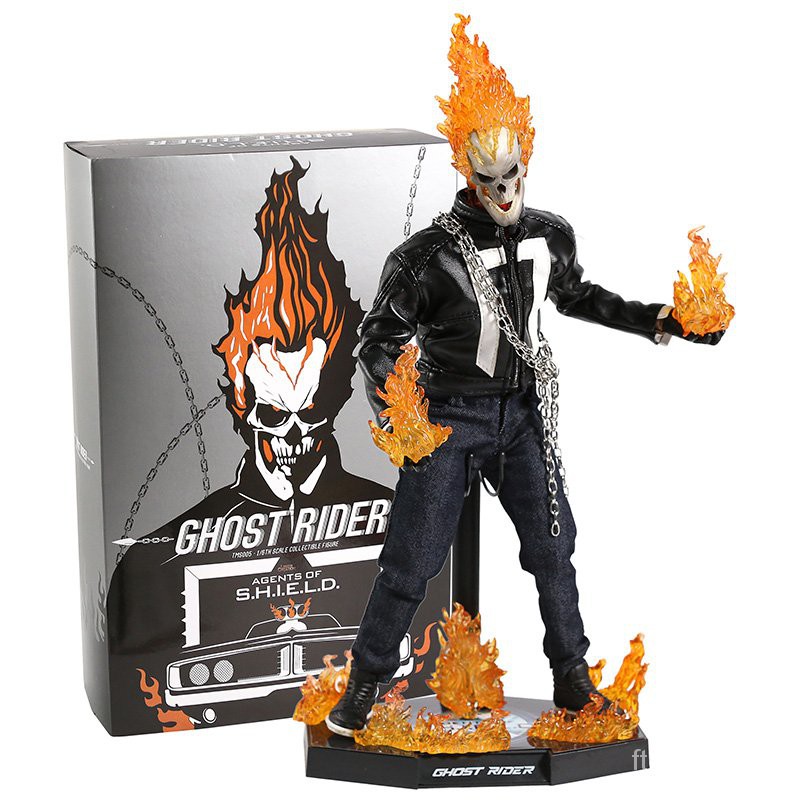 Jual Ghost Rider 1/6 PVC Action Figure Collectible Model Toy with LED ...