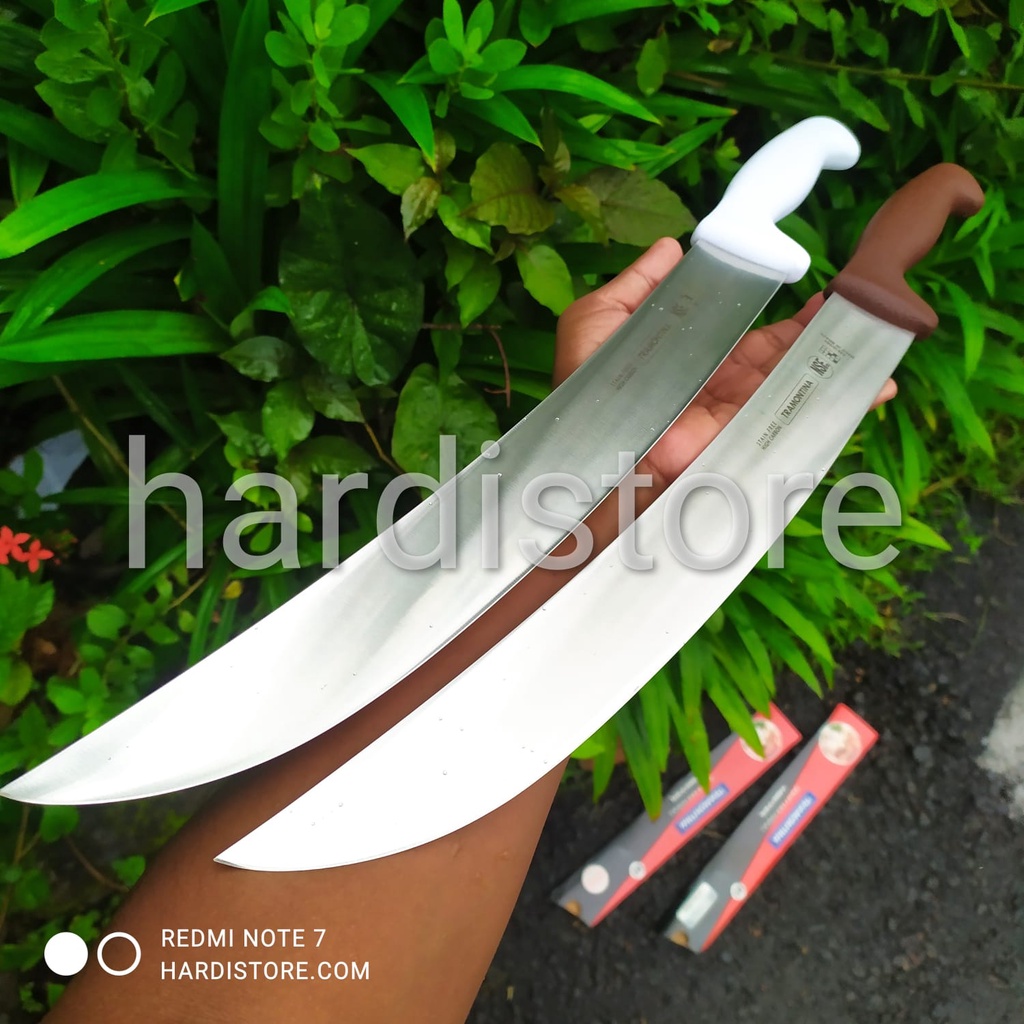 Jual Pisau Sembelih Lengkung 36 cm / 14 Inchi Tramontina Butcher Knife ...