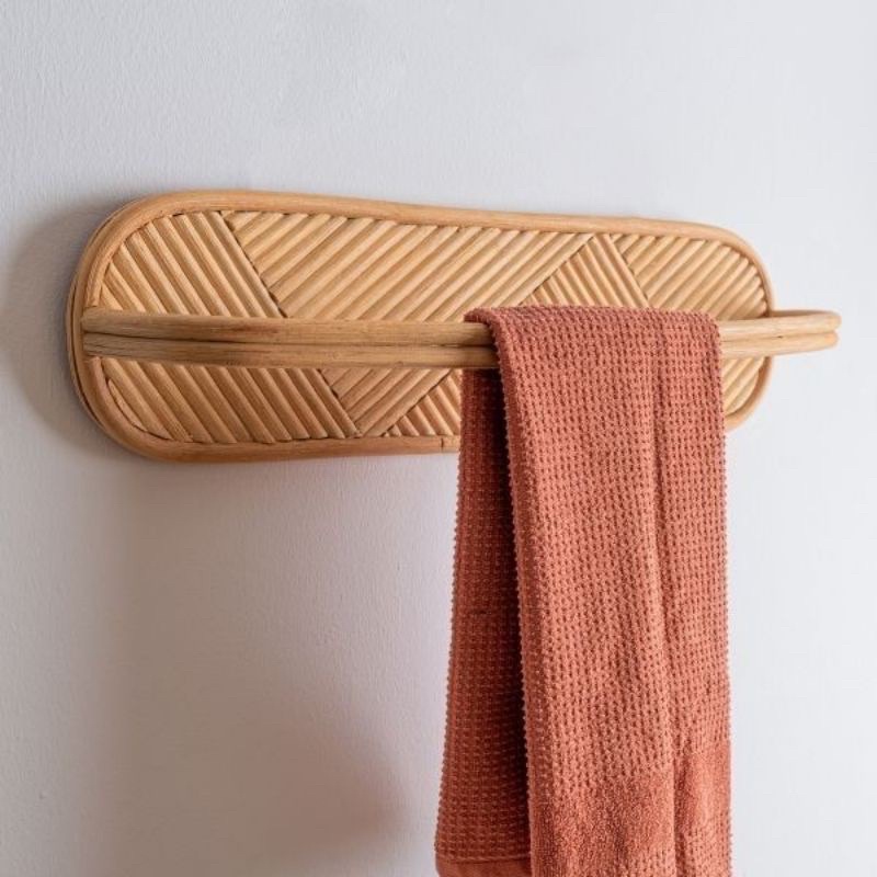 Jual Coral - Rattan towel holder astetik | Shopee Indonesia