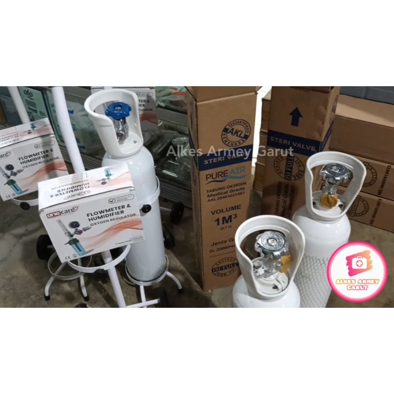 Jual TABUNG OKSIGEN 1m3 FULL SET | Shopee Indonesia