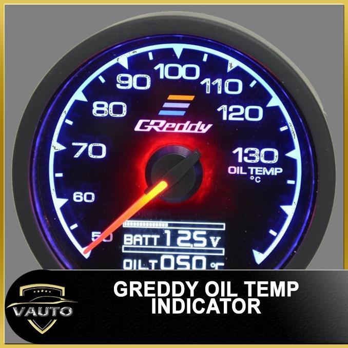 Jual OIL TEMP GREDDY INDICATOR / INDIKATOR GREEDY OIL TEMP vaut05 ...