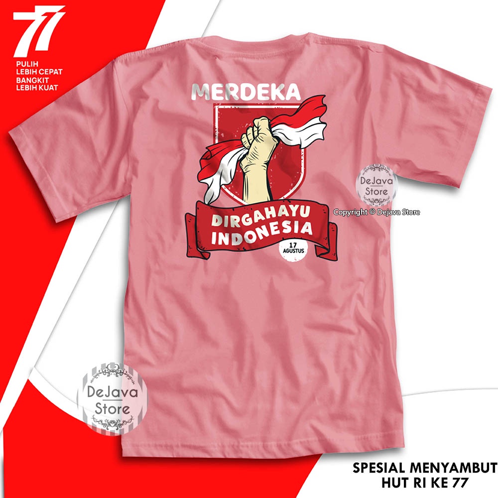 Jual Kaos Hut Ri 77 Kemerdekaan Indonesia Baju Seragam Panitia