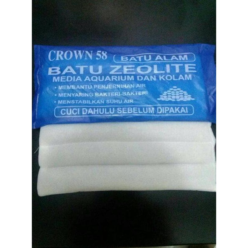 Jual zeolite media filter aquarium kolam aquascape batu alam zeolite