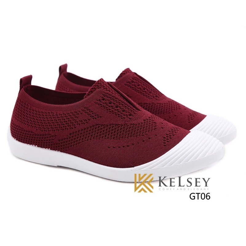 Jual Sepatu Slip On Wanita Kelsey Gt06 Shopee Indonesia