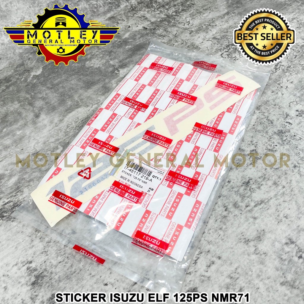 Jual STICKER STIKER SETIKER ISUZU ELF 125 PS 125PS NMR 71 NMR71 ...