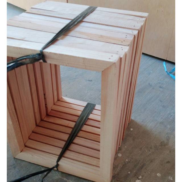 Jual Spanram Kayu 20x20x2cm / Frame Kotak Rangka saja | Shopee Indonesia