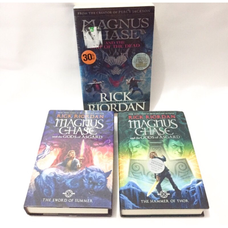 Jual Magnus Chase Complete Trilogy Rick Riordan English | Shopee Indonesia