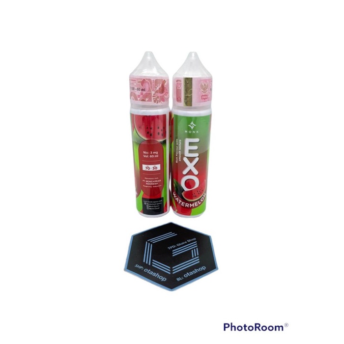 Jual Liquid Exo WATERMELON 60ML By Monk Vape Vapor Premium Semangka