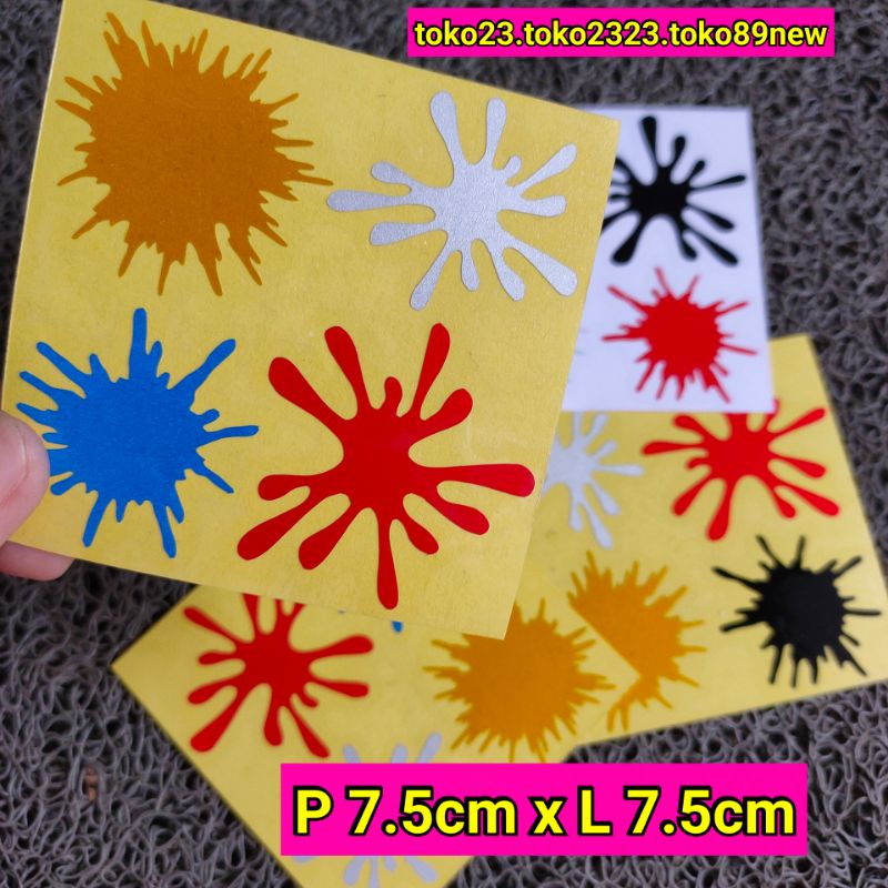 Jual STICKER CUTTING MOTOR STIKER CROT BERCAK WARNA WARNI | Shopee ...