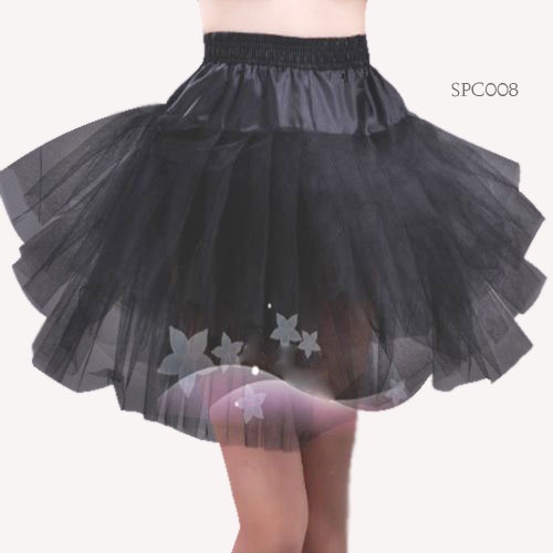 Jual Bisa Cod Petticoat Pendek Putih Layer Aksesoris Gaun Pesta