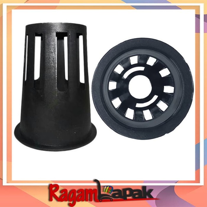 Netpot 7cm Hitam Jaring Hidroponik Hydroponic Net Pot Murah 7 cm