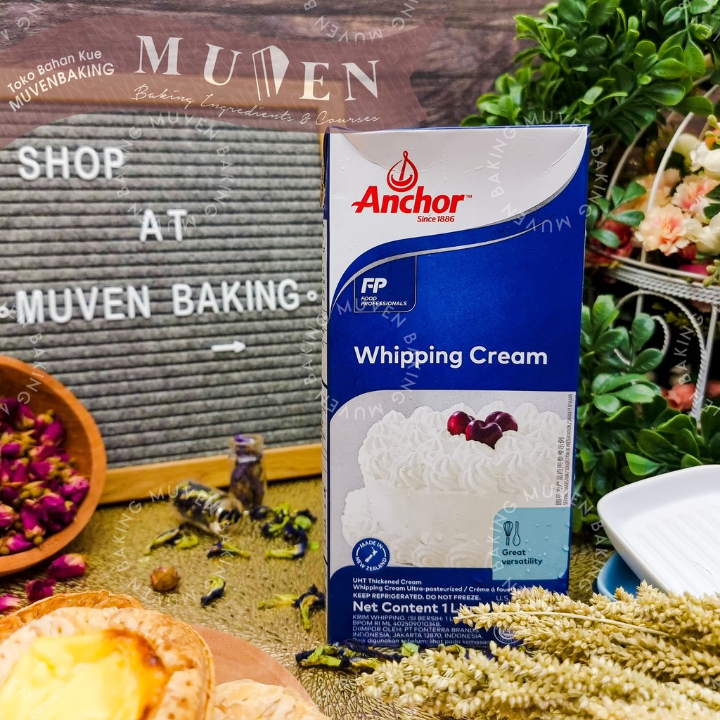 Jual Anchor Whipping Cream 1 L Shopee Indonesia