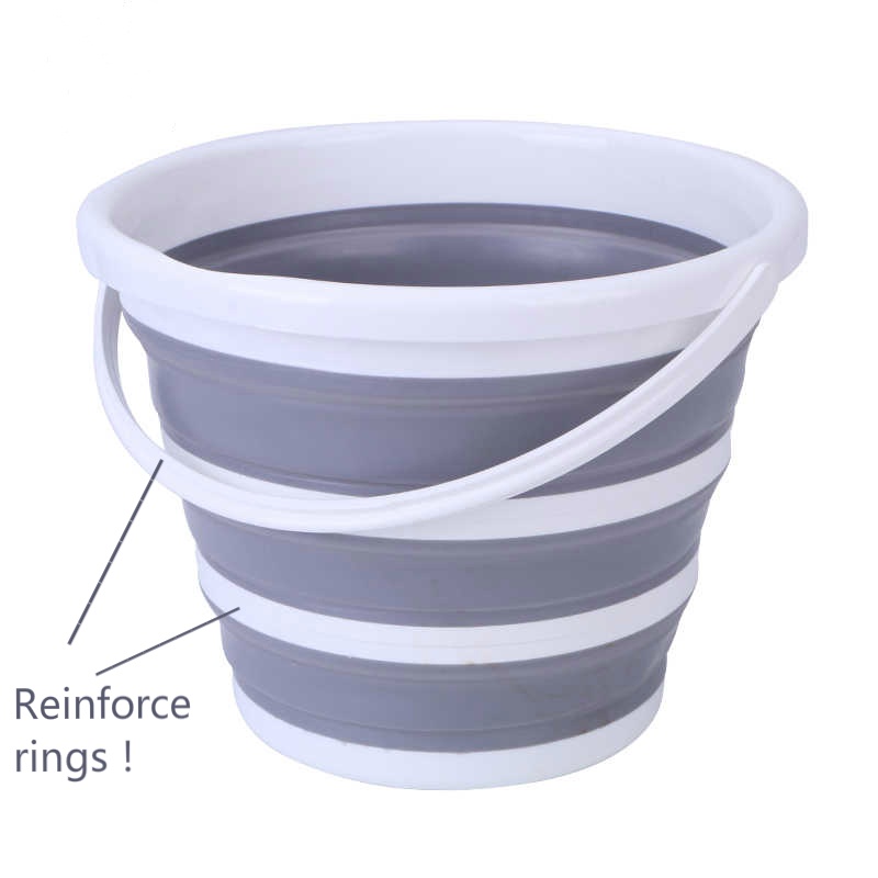 Jual Baskom Ember Lipat Water Bucket Foldable Collapsible 10 Liter ...