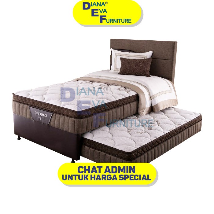 Jual Comforta Super Teenager 2In1 Full Set ( Kasur + Sorong + Bed Frame ...