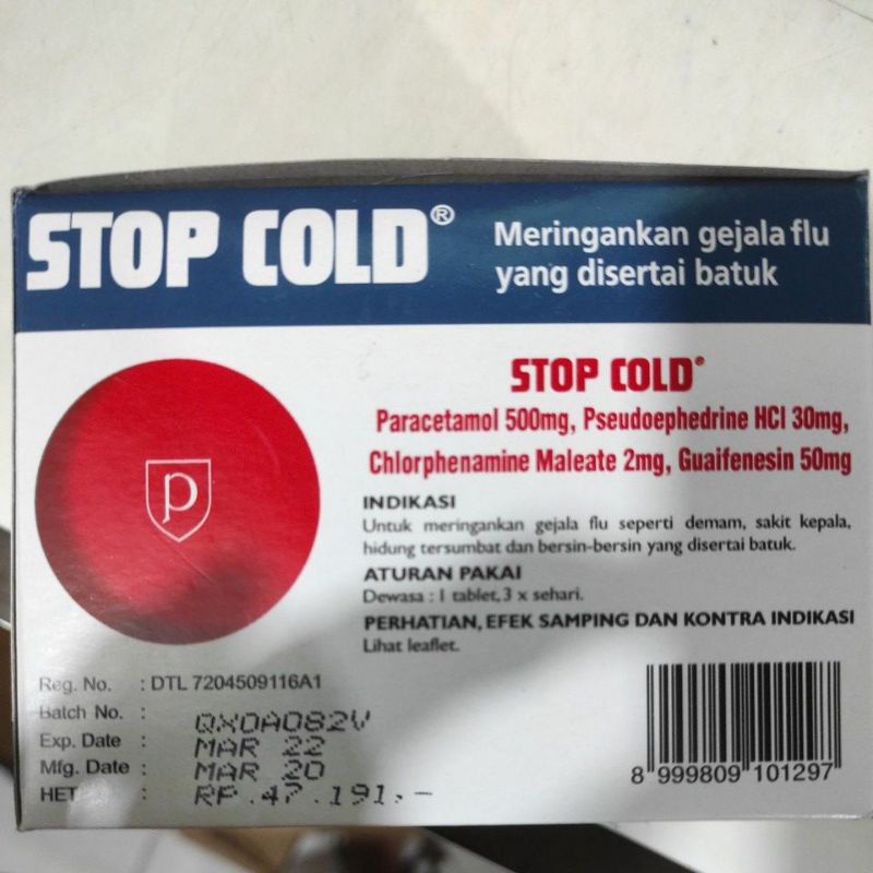 Jual Stop cold | Shopee Indonesia