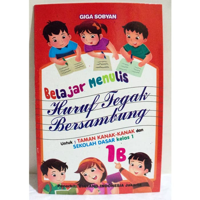 Jual Buku Aktifitas Mini - Belajar Menulis Huruf Tegak Bersambung 1B ...