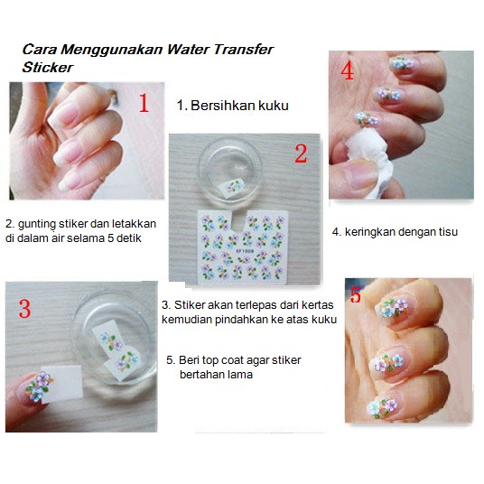 Jual Tutorial Cara Menggunakan Water Transfer Sticker Shopee Indonesia