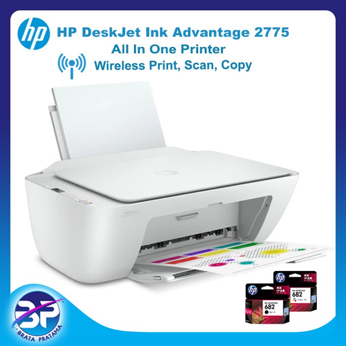 Jual Hp Deskjet Ink Advantage 2775 All In One Printer Wifi Shopee Indonesia 7292