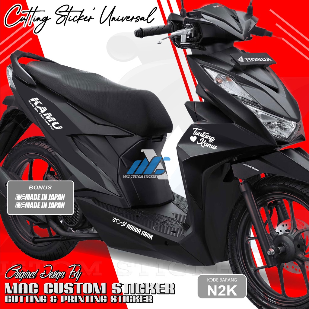 Jual STICKER STRIPING BEAT STREET 