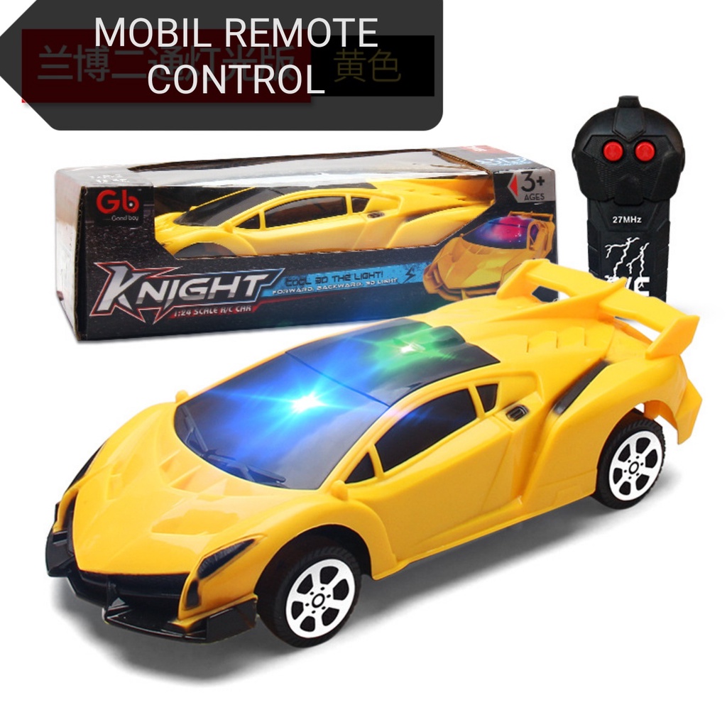 Jual LAST KNIGHT {10PC = 1KG} MOBIL 3D LIGHT REMOTE CONTROL MB 249 ...