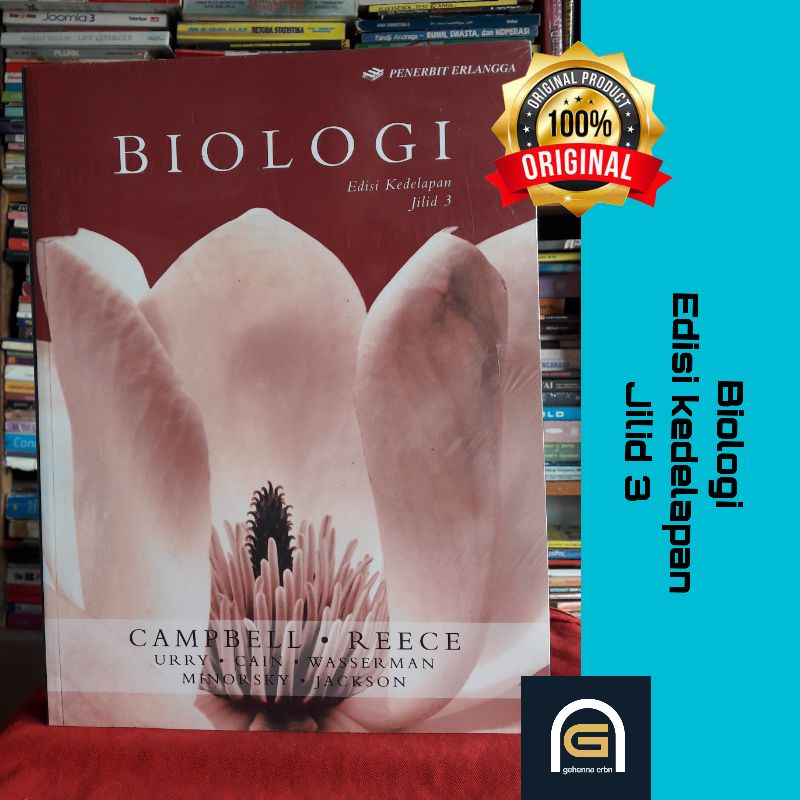 Jual Buku Biologi Jilid 3 Ed. 8 By Campbell Penerbit Erlangga | Shopee ...