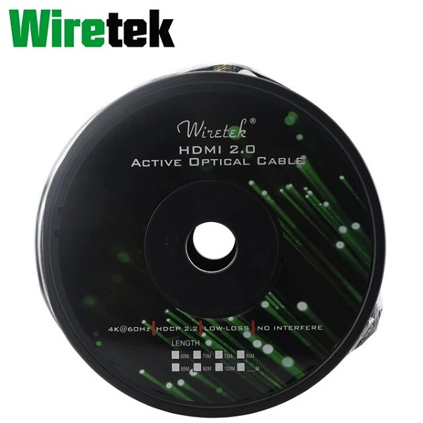HDMI 2.0 Active Optical Cable 100 meter WIRETEK