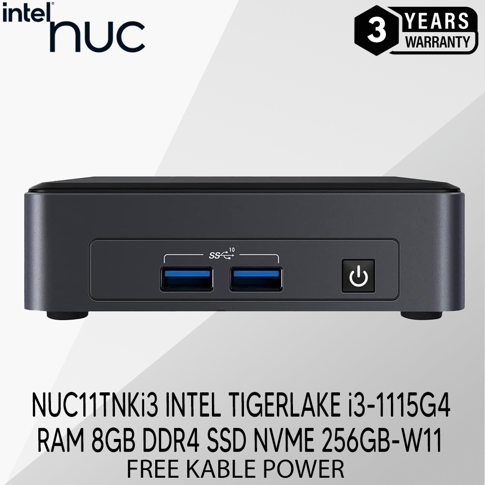 Jual Mini Pc Intel Nuc11tnki3 Core I3 1115g4 Ram 8gb Ssd 256gb Shopee