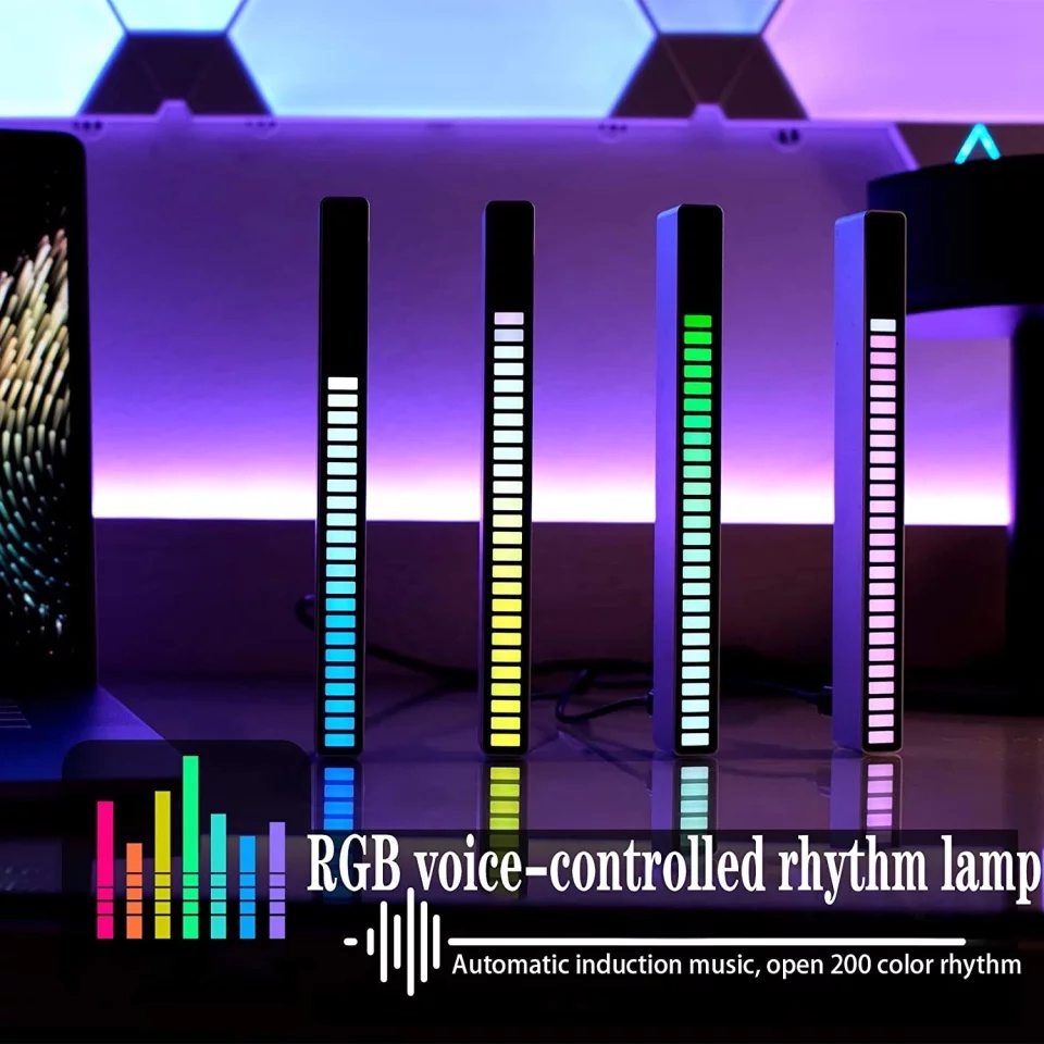 Jual LAMPU LED RGB BAR STRIP SPECTRUM AUDIO INDICATOR MUSIC SOUN ...
