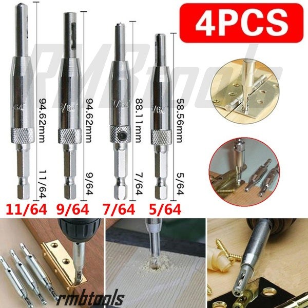 Jual Mata Bor Center Doors Self Centering Hinge Tapper Core Drill Bit ...