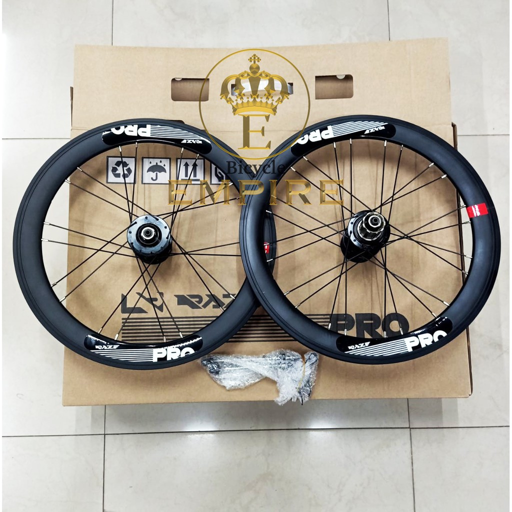 Jual Wheelset Sepeda Lipat Raze Pro 20 Inch 406 Disc Brake 20