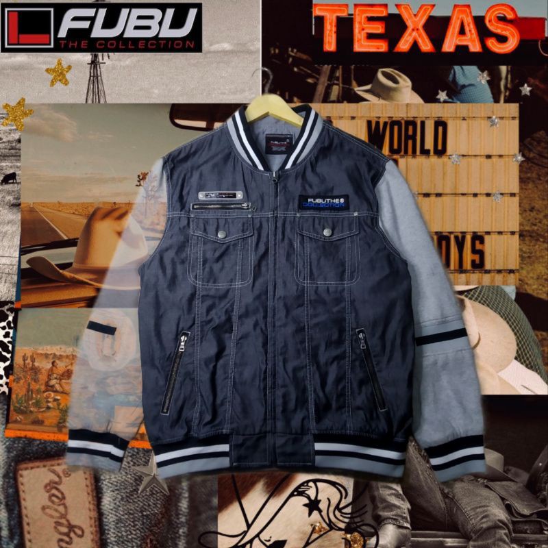 Fubu jeans jacket sale