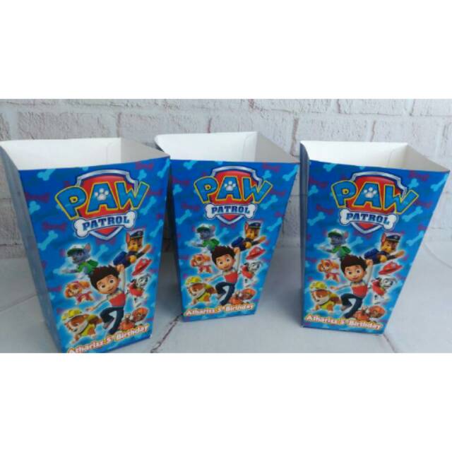 Jual Popcorn box standard paw patrol | Shopee Indonesia