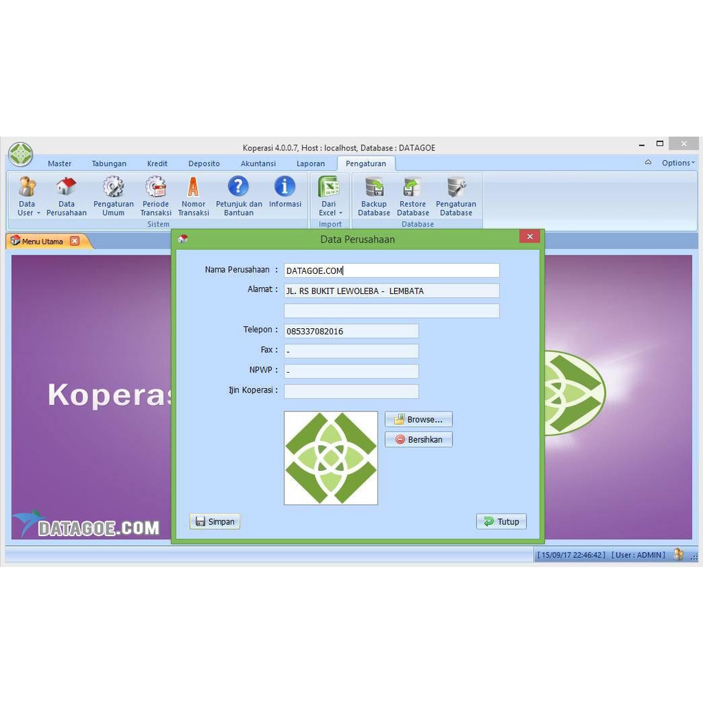Jual Program Koperasi Simpan Pinjam datagoe | Shopee Indonesia