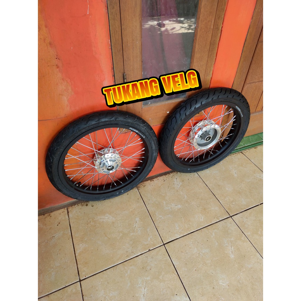 Jual Velg Rx King Ring 17 Lebar 185/215 Set Plus Ban | Shopee Indonesia