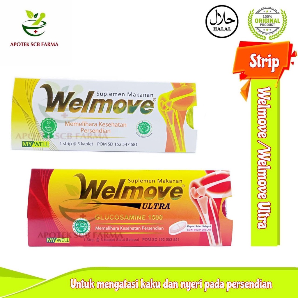 Jual Welmove Welmove Ultra Suplemen Untuk Tulang Dan Sendi Perstrip Shopee Indonesia 6838