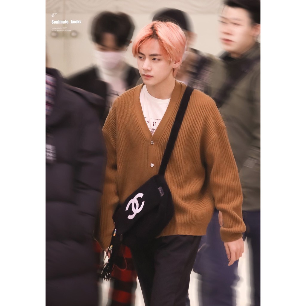 bts v chanel bag