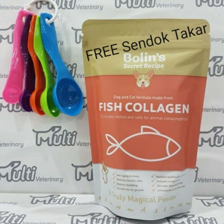 Jual BOLINS 150g Fish Collagen Multivitamin Dog & Cat Made in Germany ...