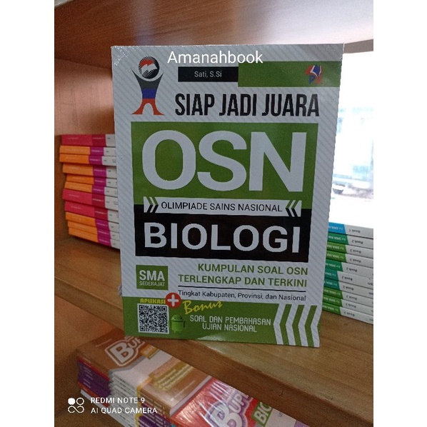 Jual Kumpulan Soal Olimpiade Sains Nasional Osn Biologi Sma Siap Jadi Juara Shopee Indonesia 0069