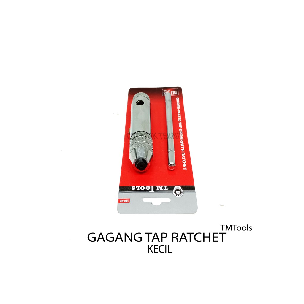Jual Promo! TMTOOLS RACHET HANDLE TAP M3-M8 - GAGANG HAND TAP RATCHET 3 ...