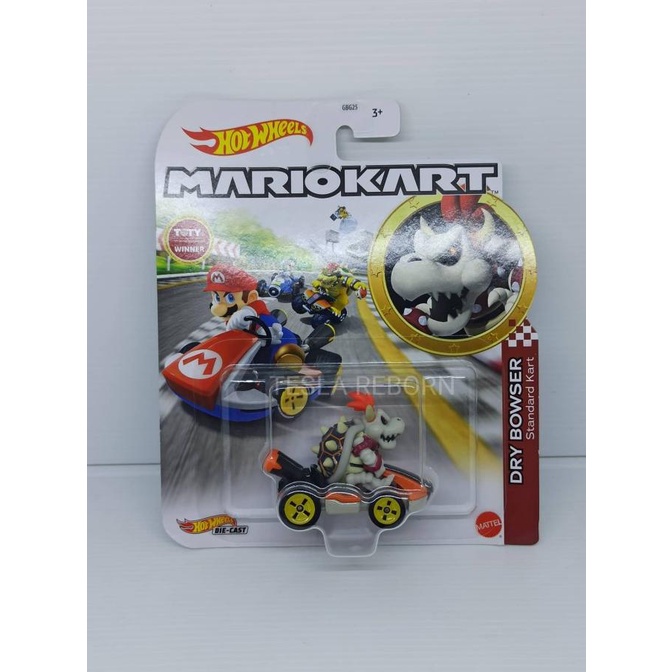 Jual Hotwheels Hot Wheels Mario Kart Dry Bowser Standard Kart