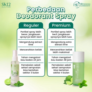 Jual Deodorant Spray Sr Herbal Atasi Bau Ketiak Deo Spray Tawas Hilangkan Keringat Berlebih