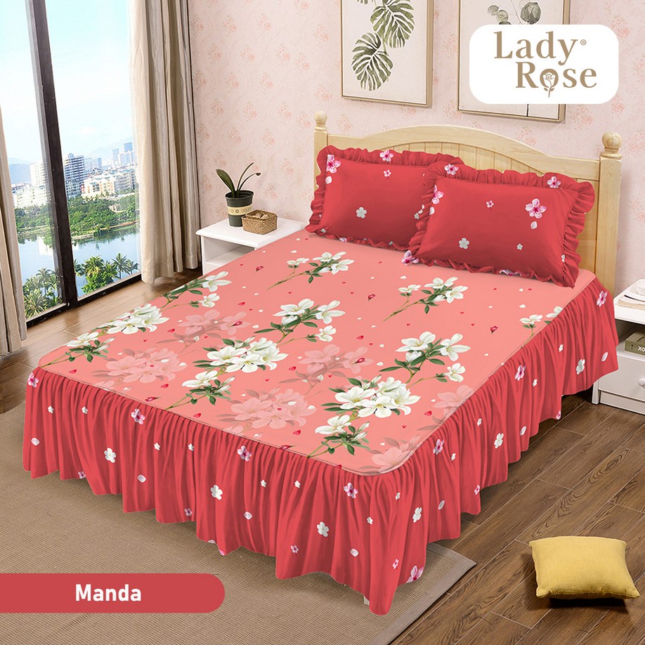 Jual Lady Rose - Sprei RUMBAI King (180x200) SUPER Terlaris Pilihan A ...