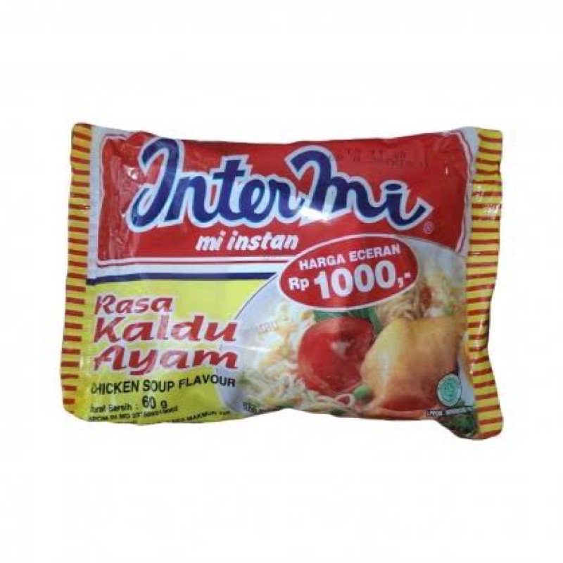 Jual 1dus Intermi Kuah Rasa Kaldu Ayam 60gr Shopee Indonesia