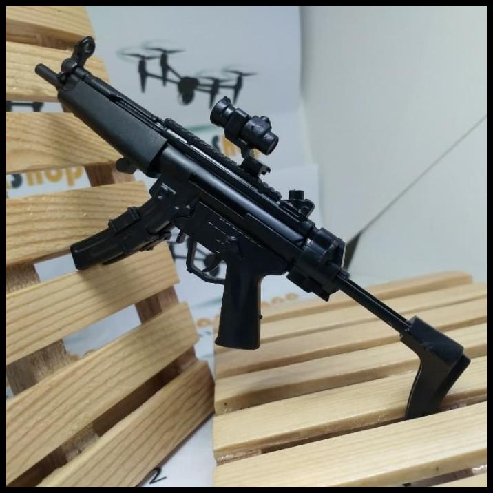 Jual Miniatur Senjata Gun 16 Mp5 Weapon Cocok Untuk Hot Toys Gundam