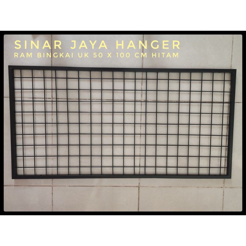 Jual ram bingkai hitam uk 50 x 100 cm | Shopee Indonesia