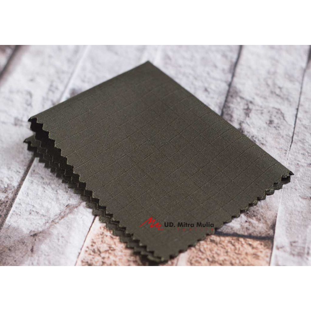Jual Kain Ribstop Drill Istex, Bahan Seragam, Kode 548 Warna Hijau Army ...