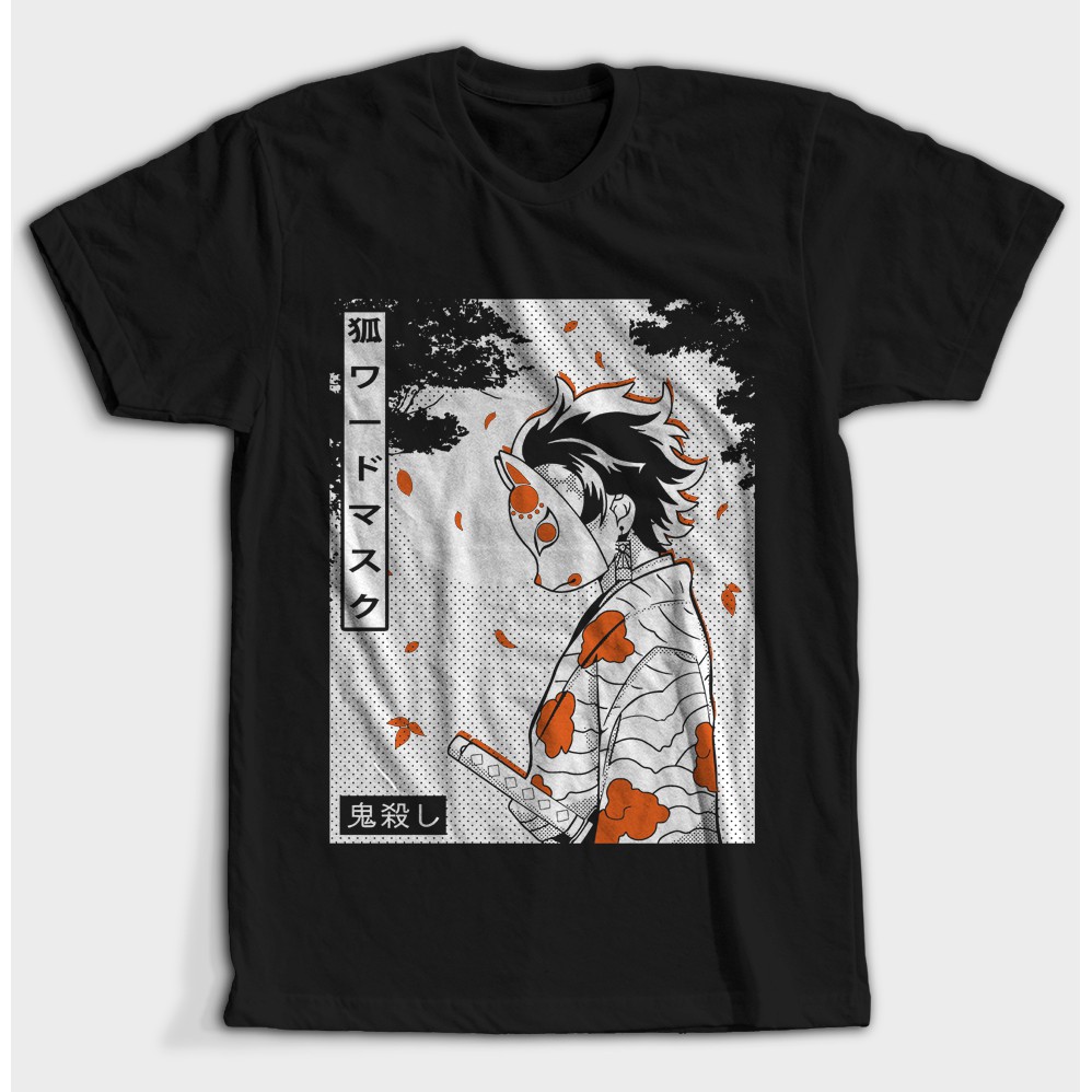 Jual Kaos Distro Anime Kimtsu No Yaiba Murah Demon Slayer Tanjiro Shopee Indonesia 6501