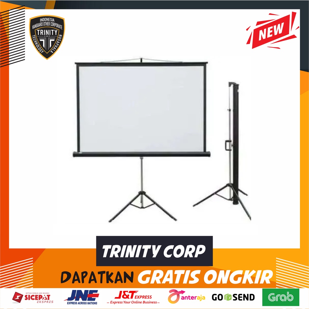 Jual Layar Proyektor Screen Tripod 70 Inforce Shopee Indonesia 6993