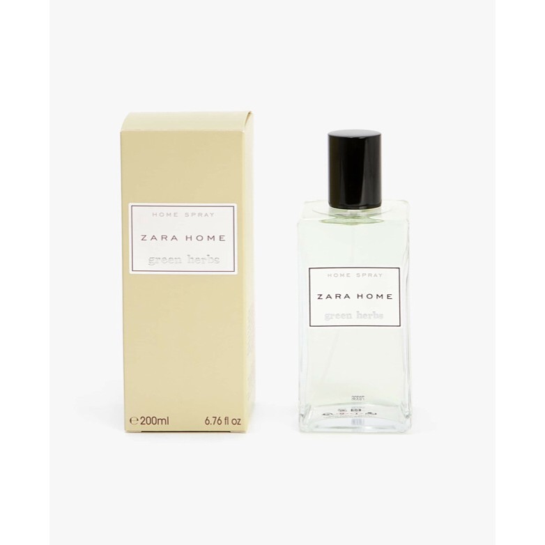 Jual Zara Home Green Herbs Air Freshener Spray 200ml Shopee Indonesia